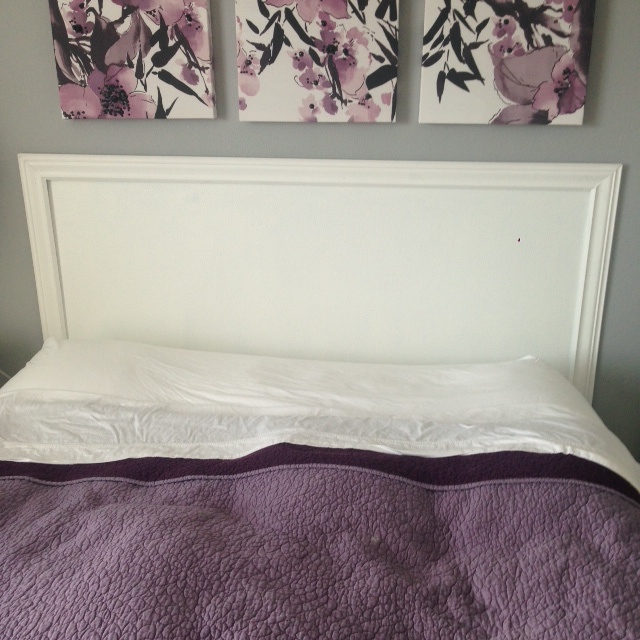 $14 Faux Headboard How-To